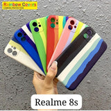 Rainbow Soft Print Case For Realme