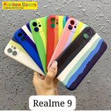 Rainbow Soft Print Case For Realme