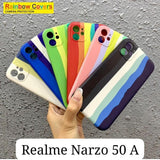 Rainbow Soft Print Case For Realme