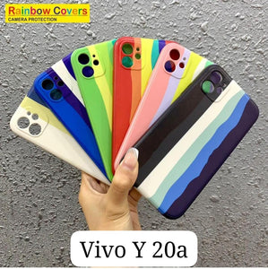 Rainbow Soft Print Case For Vivo