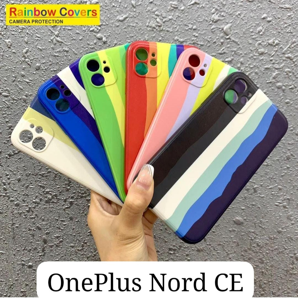 Rainbow Soft Print Case For Oneplus