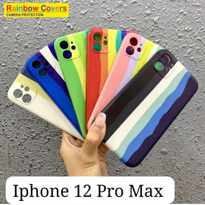 Rainbow Soft Print Case For Iphone