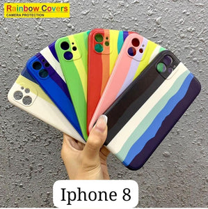 Rainbow Soft Print Case For Iphone