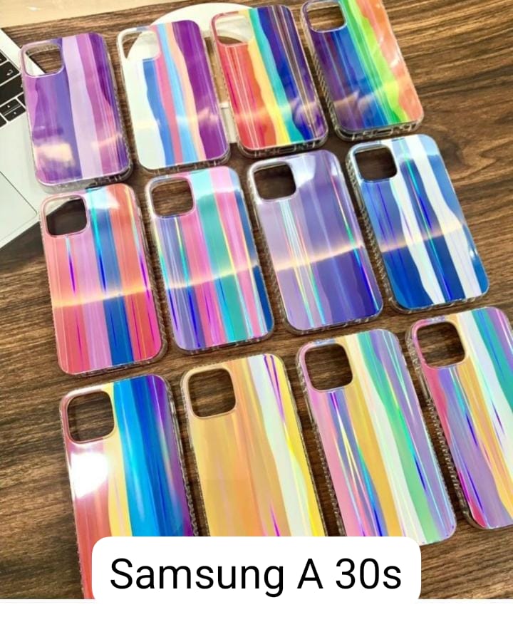 Rainbow Shiny Hard Case For Samsung