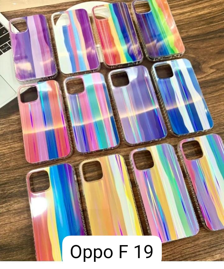 Rainbow Shiny Hard Case For Oppo