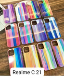 Rainbow Shiny Hard Case For Realme