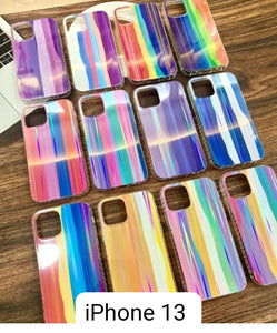 Rainbow Shiny Hard Case For Iphone