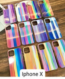 Rainbow Shiny Hard Case For Iphone