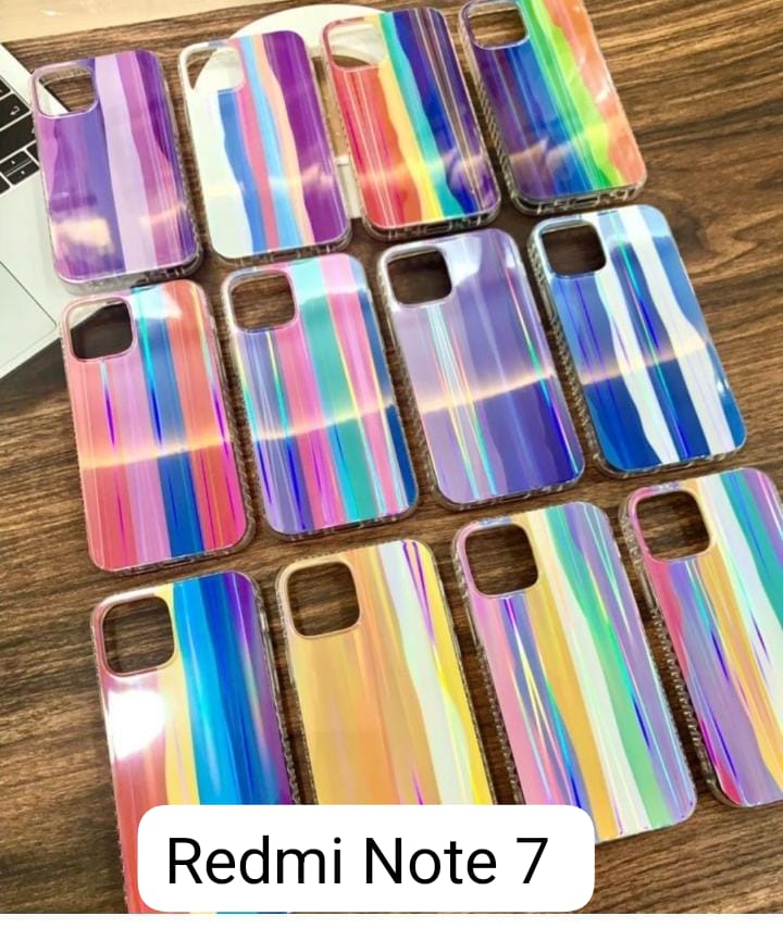 Rainbow Shiny Hard Case For Redmi