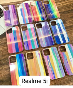 Rainbow Shiny Hard Case For Realme