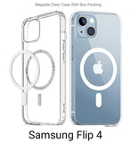 Transparent With Magsafe Hard Case For Samsung