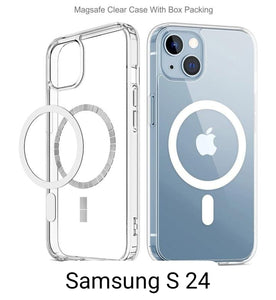 Transparent With Magsafe Hard Case For Samsung