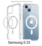 Transparent With Magsafe Hard Case For Samsung