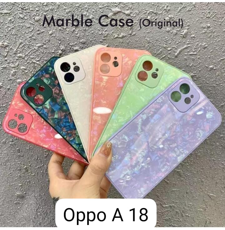 Marble Fancy Hard Case For Oppo