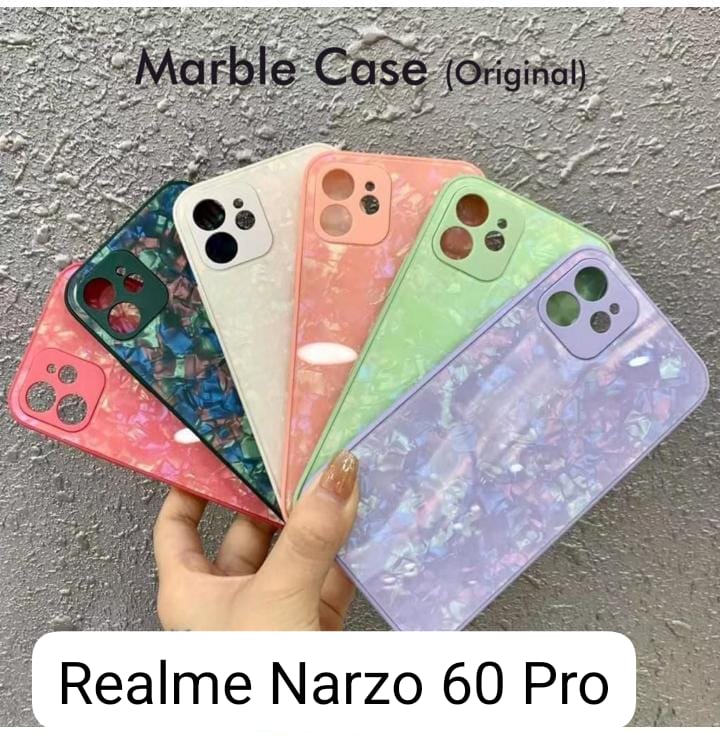 Marble Fancy Hard Case For Realme