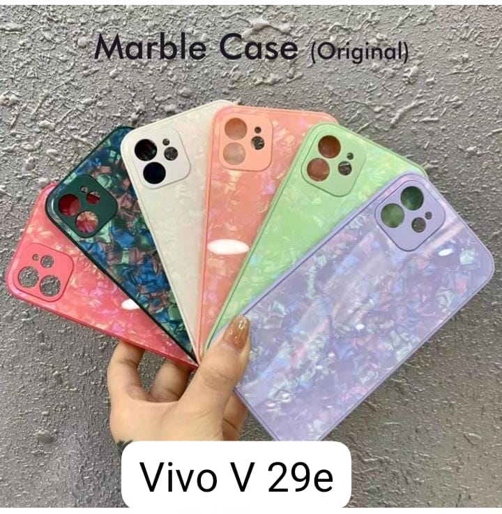 Marble Fancy Hard Case For Vivo