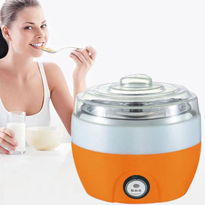 Electronic Yogurt Maker, Automatic Yogurt Maker Machine 1L Yoghurt Plastic Container for Home Use