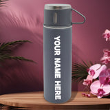 Customize Stainless Steel Vacuum Insulated Water Bottle With Coffee / Tea Mug (500 ML)