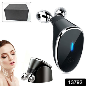 Microcurrent- Facial- Device, Micro current Face Massager Roller (1 Pc)