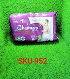 Premium Champs High Absorbent Pant Style Diaper Small, Medium and Large Size Diaper