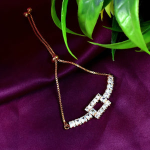 Stylish and Elegant Diamond Bracelet Jewelry (1 PC)