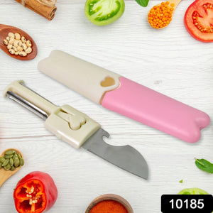 2 in 1 Knife, Multifunctional peeler fruit knife (1 Pc / Loose)