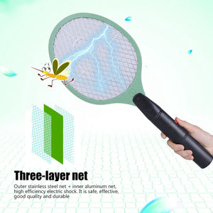 1726 Mosquito Killer Racket Rechargeable Handheld Electric Fly Swatter Mosquito Killer Racket Bat Electric Insect Killer (Quality Assured)