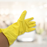 0679 Multipurpose Rubber Reusable Cleaning Gloves Reusable Rubber Hand Gloves I Latex Safety Gloves I For Washing I Cleaning Kitchen I Gardening I Sanitation I Wet And Dry Use Gloves (1 Pair)