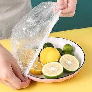 Disposable Elastic Food Storage Covers Bag (100 Pcs Set  Big)