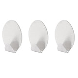 1660 Heavy Duty Self Adhesive Hook Sticky (Pack Of 3)