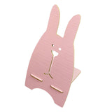 Wooden Cute Lovely Rabbit Design Mobile Stand (1 Pc)