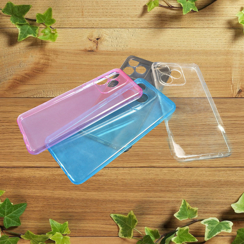 Colour Clear Soft Case For Infinix