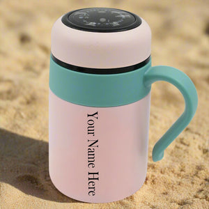 Customize Smart Vacuum Insulated Water Bottle with LED Temperature Display & Gift Color Box (600 ML Approx)