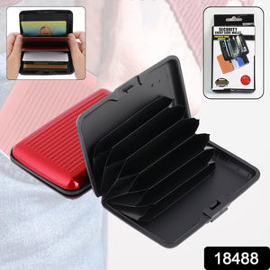 Plastic cardholder Waterproof Card Case (1 Pc)