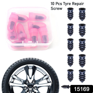 Tire Repair Rubber Nail Car Tire Repair Nails Tire Repair Pink (10 Pcs Set)