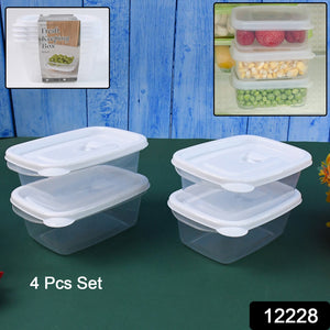 Food Storage Containers-microwave (4 Pc400ml)