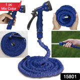 Expandable Magic Garden Hose with Spray Gun, Approx 4 Metre Pipe (1 Set / Mix Color)