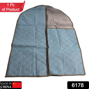 Foldable Non Woven Men's Coat Blazer Suit Cover men's coat blazer cover fold over breathable garment bag suit cover.