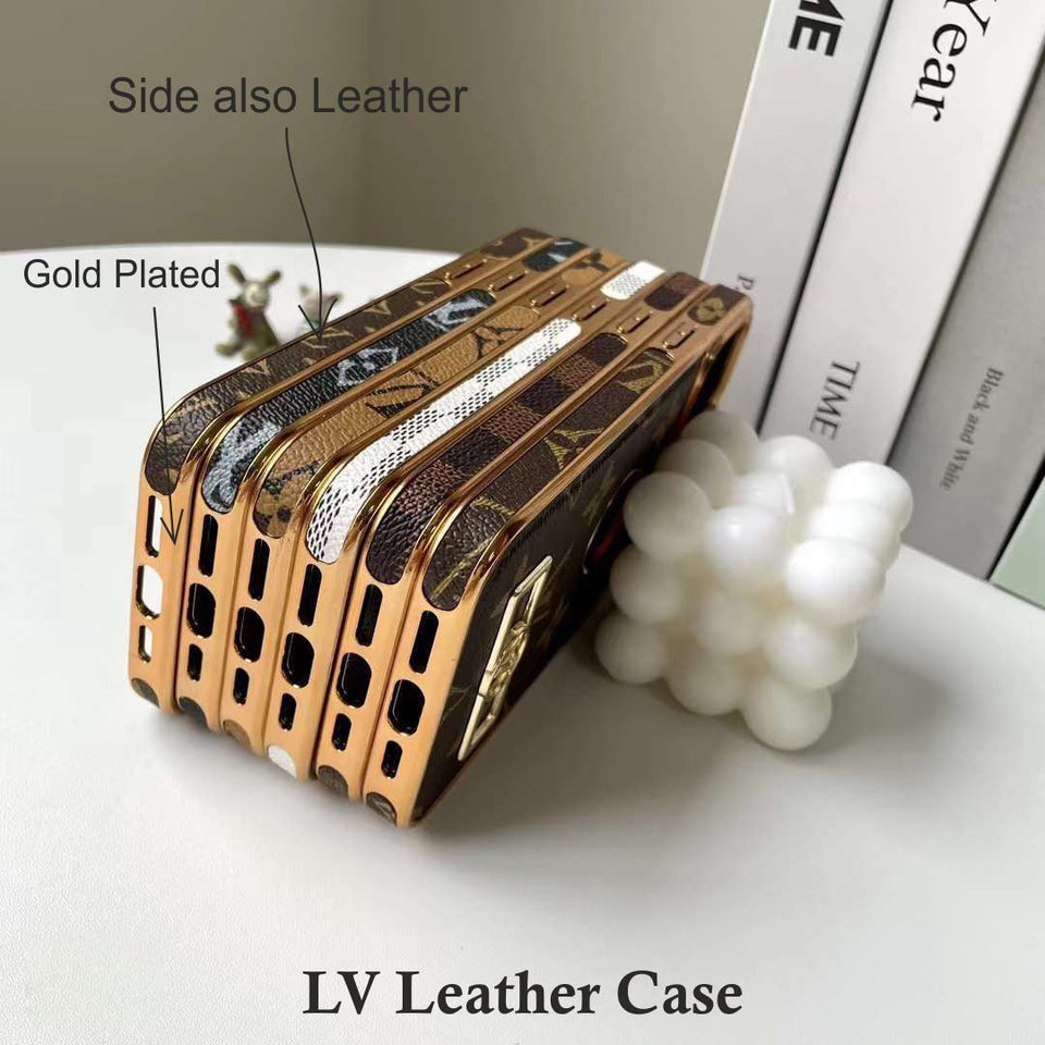 Aesthetic Leather Design Hard Case For Samsung