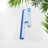 Glass Cleaning Wiper Window Cleaner, for Bathroom, Windows, and Car Glass, Window  Mirror Scraper Brush with Soft Rubber