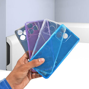 Colour Clear Soft Case For Mi