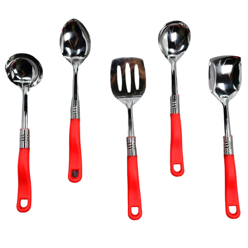 Stainless Steel Serving Spoon Set 5 pcs.