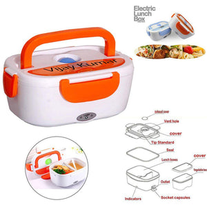 Customize Portable Lunch Dabba Electric foods Warmer Box Tiffin / Portable Electric Heating Lunch Box