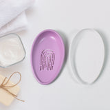 Plastic Soap Dish With Drain Soap Holder Double-layer (1 Pc)