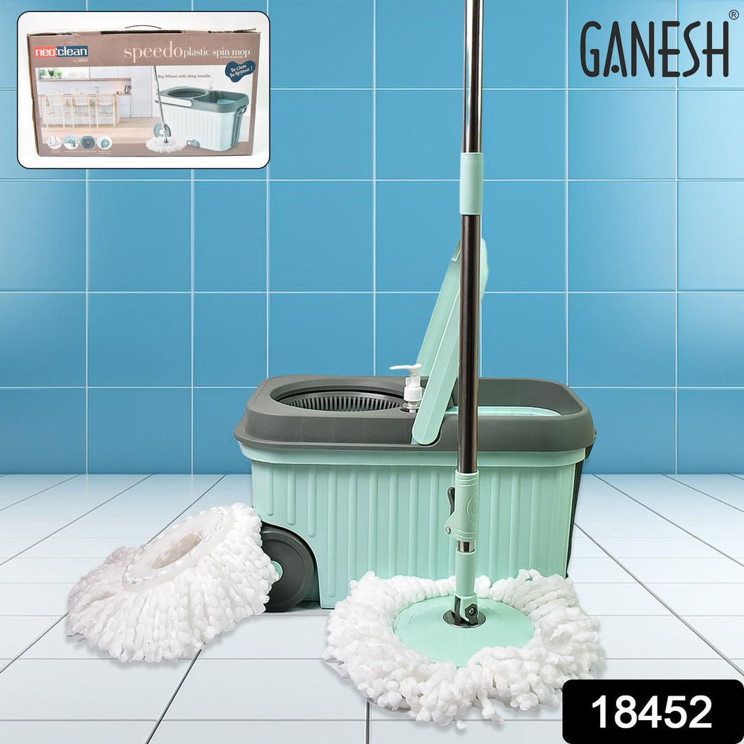 Ganesh Speedo Plastic Spin Mop (1 Set)