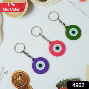 Evil Eye Rubber / Silicone Keychain (1 Pc / Mix Color)