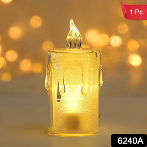 6240a Simple Candles For Home Decoration Crystal Candle Lights