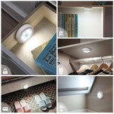 1656 Round Shape 8 Led Motion Sensor Induction Led Light