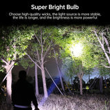 Portable Flashlight  Torch  Cob 7led Hand Light Usb Rechargeable Light With Side Light (1 Pc)