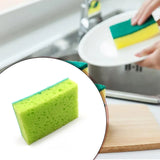 Multi-Purpose Medium 2 In 1 Color Scratch Scrub Sponges, Sponge, Wear Resistance, Dish Washing Tool, High Friction Resistance Furniture for Refrigerator Sofa for Kitchen, Household (1 Pc)